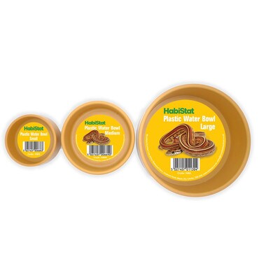 Range of Round Plastic Water Bowls